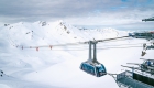 De Urdenbahn tussen Arosa en Lenzerheide.